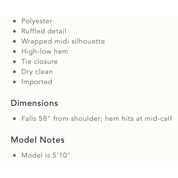 Anthropologie Hutch Garden Party Wrap Midi Dress NWT Size Small - Picture 15 of 15